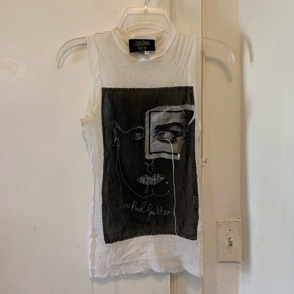 Jean Paul Gaultier Mesh Tank
